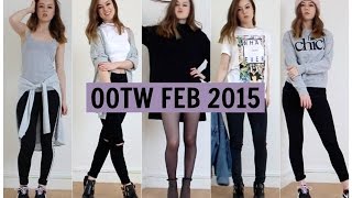 FEBRUARY OUTFITS OF THE WEEK 2015
