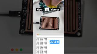 Building a Rain Detection Machine with Arduino and Sensor #arduino #diy #electronics #electrician