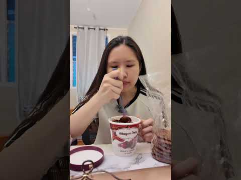 Cookies and ice cream mukbang #mukbang
