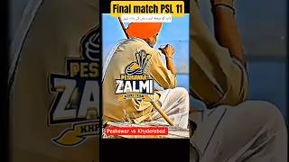 PSL 2026 final match between Khyderabad v Peshawar "bap ko beg" #psl2026 #finalmatch #trending