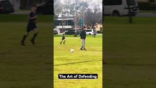 The art of defending #football #soccer #gamemode #skill #futurestar #futurestars #sport
