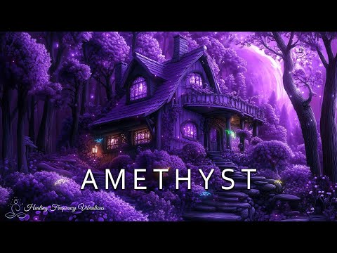 Amethyst - Healing Forest Ambience | 285Hz + 852Hz | Cellular Healing & Intuition Enhancement #4