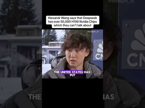 Scale AI CEO Alexandr Wang Reveals DeepSeek’s 50,000 H100 Chips, Hidden Due to US Export Controls"