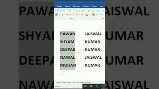 Ms word tips and tricks | ms word hidden tricks | #shorts #viral #msword @sp computer education