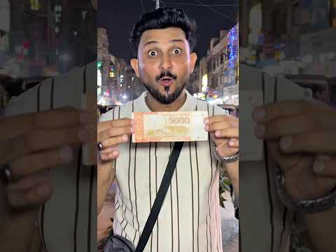 Spending Rs 5000 at Hussainabad food street #dumhybhae #shorts #ytshorts