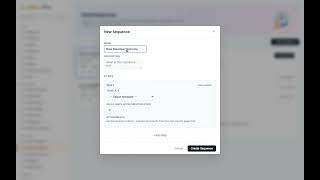 Email Sequences in Territory Track