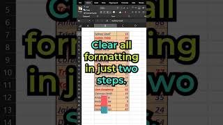 Clear all formatting from Cells/Range in Microsoft Excel | Excel Nerd