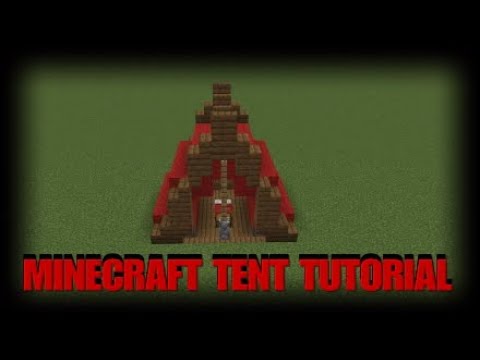 Minecraft: How to Build a Tent (Easy Steps)