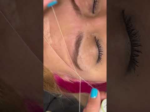 Threading 🧵 #eyebrowtutorial #threading