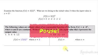 AP Precalculus – 2.3 Exponential Functions