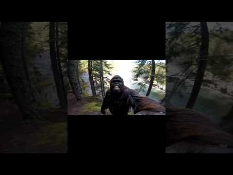 First Bigfoot Adventures Vlog #bigfoot #vlog #ai #aivideo #forest #veo3 #bigfootvlog
