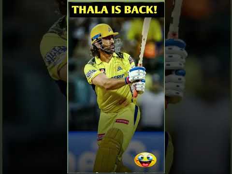 The Greatest Comeback in Sports History ms dhoni ipl2025#shorts#shortfeed#ms dhoni ipl2025#trending