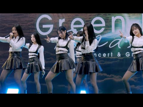 BNK48「Dare no Koto wo Ichiban Aishiteru?」- Green Flash Roadshow Pacific Park(Robinson) Sriracha 【4K】