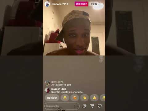 [CLASH] Marlone s’embrouille en plein live insta !