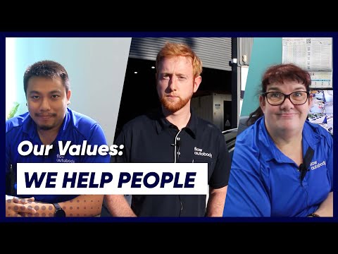 Our Values: We help people