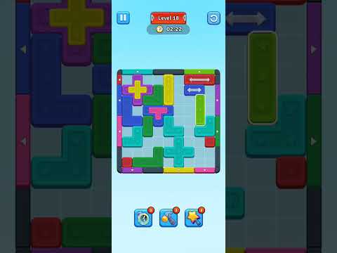 Block Out Level 18 – Dimaag Ka Explode! 🧠🔥 | Puzzle Ka Boss #shorts #viral #gameing # onlinegameing