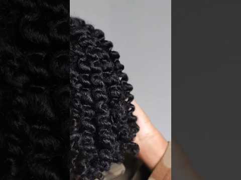 Twist out tutorial- See part one for the products used to achieve this! #twistout #naturalhairstyles