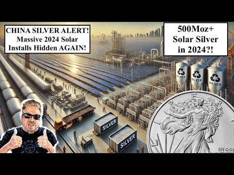 SILVER RED ALERT! Massive 2024 Solar Installs Hidden AGAIN from Silver Investors!! (Bix Weir)