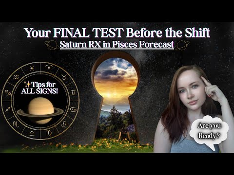 🪐Saturn RX into Pisces:‼️The FINAL TEST Before Your Next Chapter 📝 (All Signs)