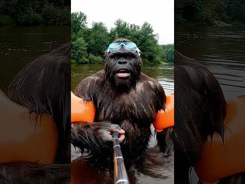 Help me find my torpedos in the water please #bigfoot #bigfootvlog #ai #water #river #makingwaves