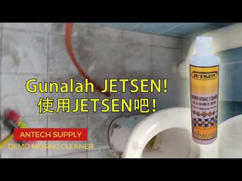 How to REMOVE dirty stain on white tile in 5 Minutes.