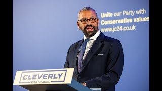 James Cleverly leadership campaign speech
