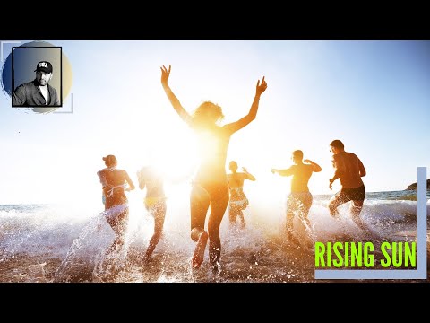 Waking Up On The Beach To the Rising Sun