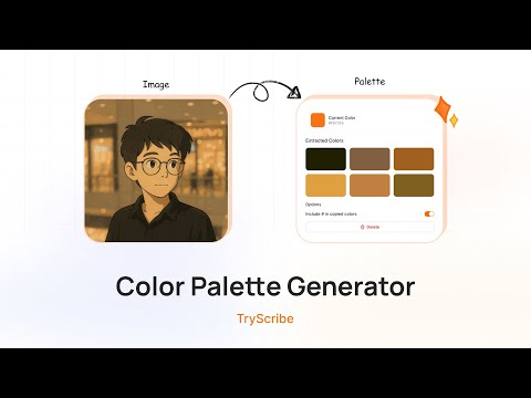 Generator Color Palette from Images in Seconds ⚡