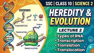 SSC | Class10 | Science 2 | Heredity and Evolution | Lecture 2
