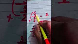 Fraction tricks #maths #ytshorts #smartclasses