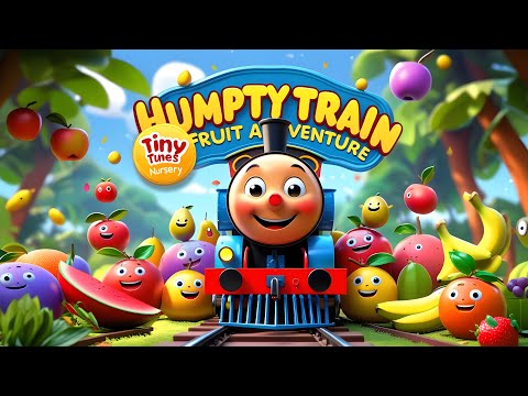 Humpty Train Fruits Ride | Kids rhymes in English |Nursery Rhymes for Kids #humptydumpty #cartoon