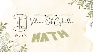 Volume of Cylinders Explained Simply | Grade 8 Math