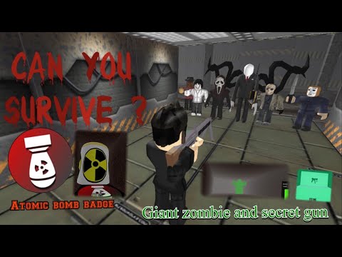 How to get the Atomic bomb and find the secret gun, and the secret zombie boss