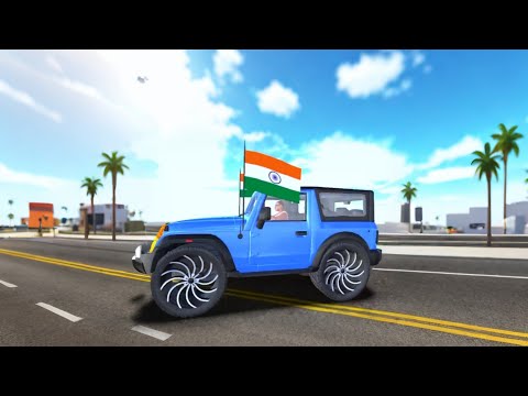 Dollar (Song) Modified Mahindra blue thar 😈|| Indian Cars Simulator 3D || Android Gameplay Part 18