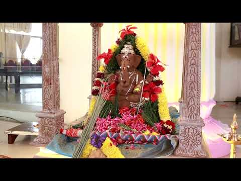 Ganapati Miravnuk (procession) and Aarti at VM