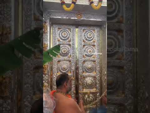 Live Darshan | Rayara GarbhaGudi dwarake Rajathada dwara Samarpane | Mantralayam