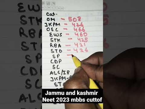 j&k mbbs neet cuttoff 2023 mbbs #mbbs #neet2023 #neetresult #aiims #neet2024 #neet #upneet #viral #b