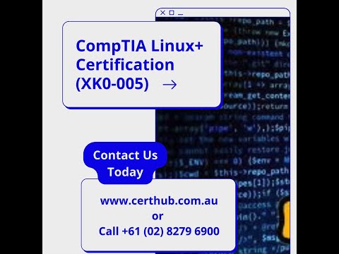 CompTIA Linux+ Certification (XK0-005) from CertHub