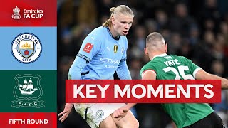 Manchester City v Plymouth Argyle | Key Moments | Fifth Round | Emirates FA Cup 2024-25