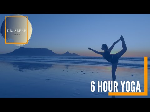 YOGA MEDITATION 2020 | Sleep and Relaxation | Dark Screen Nature Sounds 6 Hours