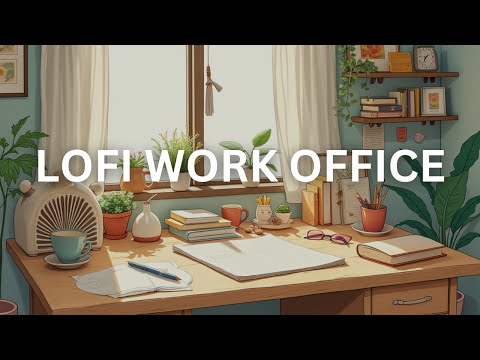 Work Office 📒 Lofi Deep Focus Study/Work Concentration [chill lo-fi hip hop beats]