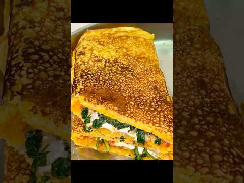 High protein and fiber breakfast 🥞| weight loss recipe #food #recipe