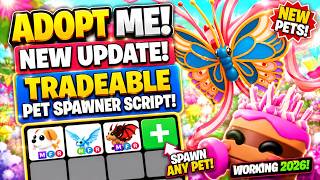 👑🤖 [KEYLESS] BEST Adopt Me Script | Tradeable Pet Spawner, Pet Duplicator | Pastebin | Working 2026