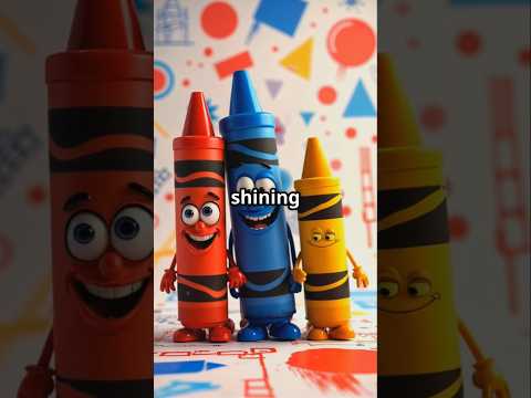 Colorful 3D Songs for Toddlers | Learn Letters, Numbers & Colors with Crayon Friends! #kidssong