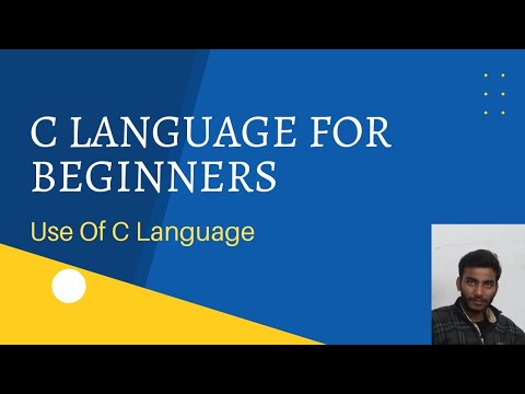 C language | use of C language  | Variable in C | First video of C tutorial  -1