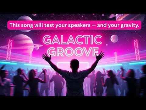 Galactic Groove Music Only | Retro Synth Dance Anthem with Deep Bass & Melodic Hooks #music #song