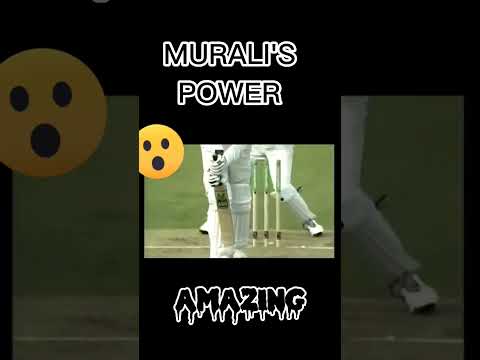 One of Muttiah Muralitharan's Best Wickets 🏏😵😎 | #muttiahmuralitharan #best #shorts
