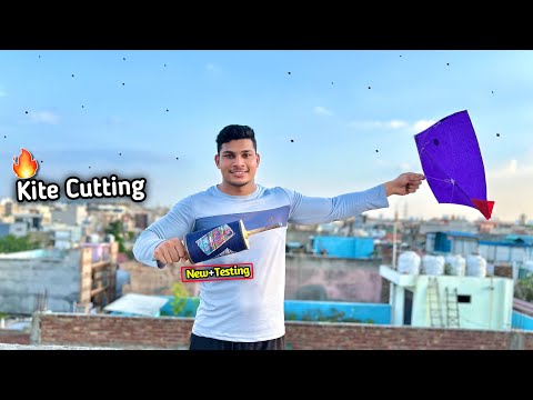 Kite Cutting | New Manjha+Testing | Kite Flying | Kite vlog