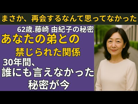 【シニア恋愛】「お義姉さん、あの夜を…忘れたんですか？」封印した記憶が今、暴かれる | シニア恋愛