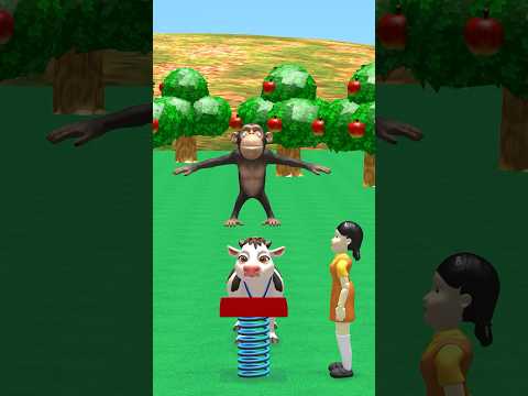 😲 Trampoline Fails  #animals #cartoon
